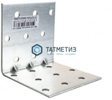 Усиленный монтажный уголок 60x60x60x1,5 mm RKMP5 |  «ТАТМЕТИЗ» Усиленный монтажный уголок 60x60x60x1,5 mm RKMP5 -  магазин крепежа «ТАТМЕТИЗ»