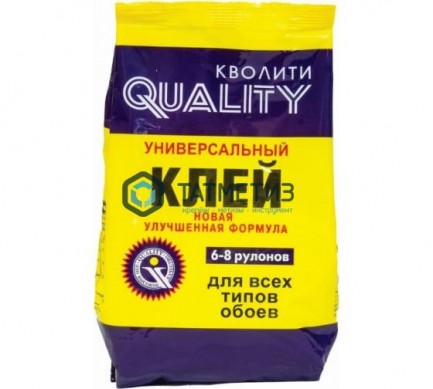 Клей для обоев КВОЛИТИ универсальный 200 г. |  «ТАТМЕТИЗ» Клей для обоев КВОЛИТИ универсальный 200 г. -  магазин крепежа «ТАТМЕТИЗ»