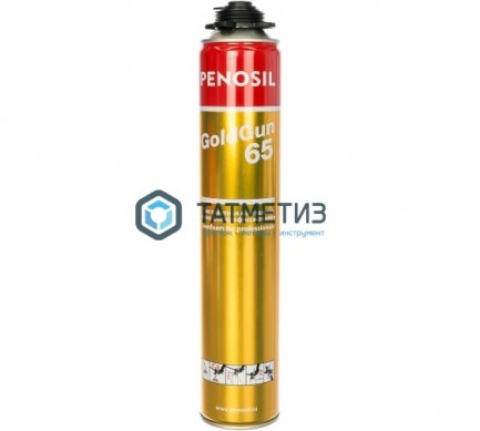 Пена монтажная проф PENOSIL GOLD GUN 65 870 мл |  «ТАТМЕТИЗ» Пена монтажная проф PENOSIL GOLD GUN 65 870 мл -  магазин крепежа «ТАТМЕТИЗ»