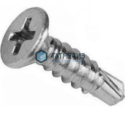 Саморезы оконные 3,9х25 сверло цинк  (16 000 шт/уп) КК |  «ТАТМЕТИЗ» Саморезы оконные 3,9х25 сверло цинк  (16 000 шт/уп) КК -  магазин крепежа «ТАТМЕТИЗ»