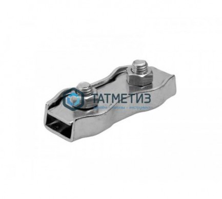 Зажим для троса DUPLEX  3мм A4 |  «ТАТМЕТИЗ» Зажим для троса DUPLEX  3мм A4 -  магазин крепежа «ТАТМЕТИЗ»