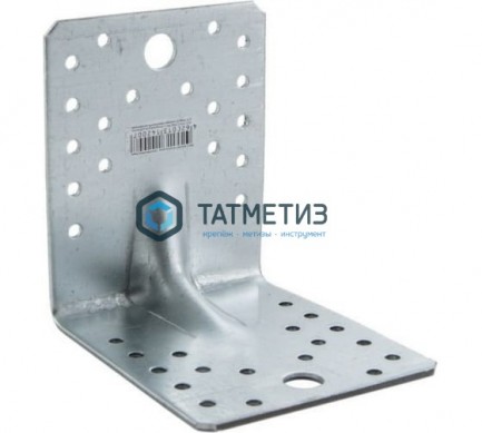 Усиленный уголок 105x105x90x2,5 mm RKP2 |  «ТАТМЕТИЗ» Усиленный уголок 105x105x90x2,5 mm RKP2 -  магазин крепежа «ТАТМЕТИЗ»