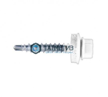 Саморез окраш.кров. 4,8х35 /9003/ (200 шт/уп) Z |  «ТАТМЕТИЗ» Саморез окраш.кров. 4,8х35 /9003/ (200 шт/уп) Z -  магазин крепежа «ТАТМЕТИЗ»