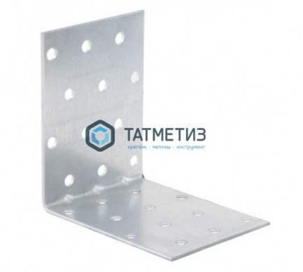 Усиленный монтажный уголок 80x80x60x1,5 mm KMP8 | «ТАТМЕТИЗ» Усиленный монтажный уголок 80x80x60x1,5 mm KMP8 - магазин крепежа «ТАТМЕТИЗ»
