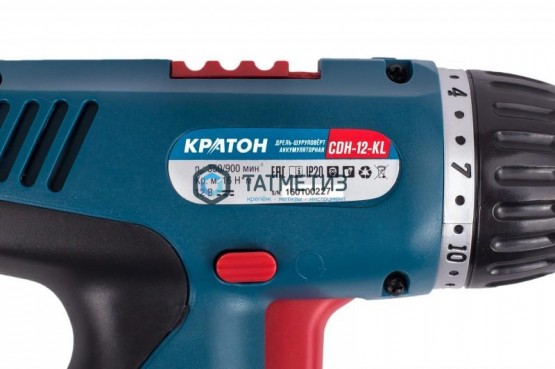 Дрель-шуруповерт аккумуляторная Кратон CDH-12-KL |  «ТАТМЕТИЗ» Дрель-шуруповерт аккумуляторная Кратон CDH-12-KL -  магазин крепежа «ТАТМЕТИЗ»