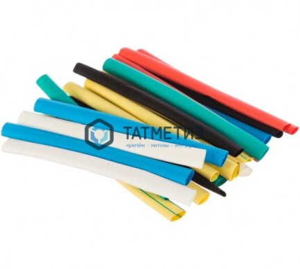 Набор термоусадочных трубок ТУТ нг 6/3 (7 цветов по 3шт) 10см EKF PROxima |  «ТАТМЕТИЗ» Набор термоусадочных трубок ТУТ нг 6/3 (7 цветов по 3шт) 10см EKF PROxima -  магазин крепежа «ТАТМЕТИЗ»