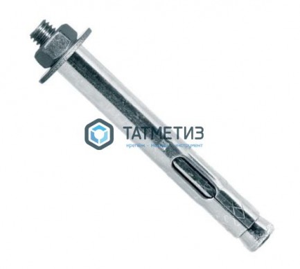 Анкерный болт с гайкой 12х 75  ( 60 шт/уп) RF |  «ТАТМЕТИЗ» Анкерный болт с гайкой 12х 75  ( 60 шт/уп) RF -  магазин крепежа «ТАТМЕТИЗ»