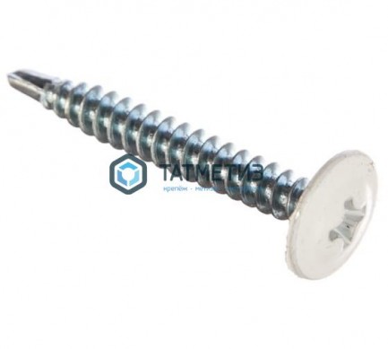 Саморез п/ш остр. 4,2x32  RAL 9003 (500 шт/уп) |  «ТАТМЕТИЗ» Саморез п/ш остр. 4,2x32  RAL 9003 (500 шт/уп) -  магазин крепежа «ТАТМЕТИЗ»