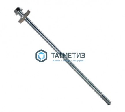 Саморез для сэндвич-панелей 6,3/5,5х160  (650 шт/уп) DR Ruspert |  «ТАТМЕТИЗ» Саморез для сэндвич-панелей 6,3/5,5х160  (650 шт/уп) DR Ruspert -  магазин крепежа «ТАТМЕТИЗ»