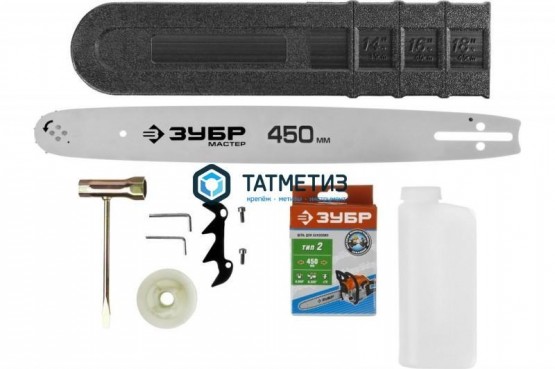 Пила цепная бензиновая, ЗУБР, хромир. цилиндр, праймер, 54,6 см3 (2,1 кВт), шина 45 см, 11500 об/мин |  «ТАТМЕТИЗ» Пила цепная бензиновая, ЗУБР, хромир. цилиндр, праймер, 54,6 см3 (2,1 кВт), шина 45 см, 11500 об/мин -  магазин крепежа «ТАТМЕТИЗ»