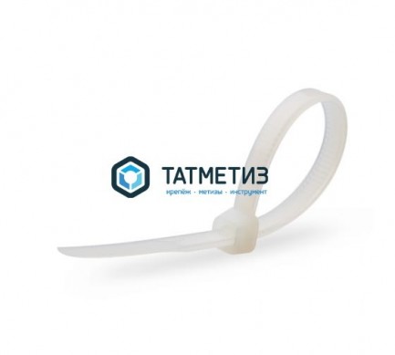 Хомут-стяжка нейлон 450 х 5, 0 (100) ТК |  «ТАТМЕТИЗ» Хомут-стяжка нейлон 450 х 5, 0 (100) ТК -  магазин крепежа «ТАТМЕТИЗ»