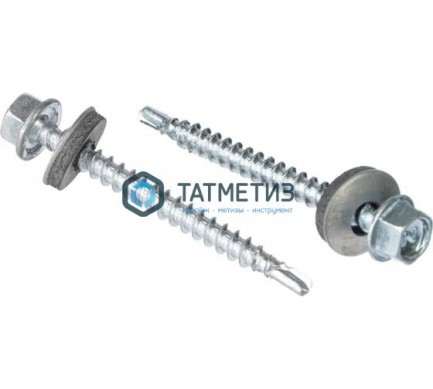Саморез кровельный 5,5x 51  (100 шт/уп) DR |  «ТАТМЕТИЗ» Саморез кровельный 5,5x 51  (100 шт/уп) DR -  магазин крепежа «ТАТМЕТИЗ»