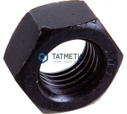 Гайка DIN 934 кп10 М24  оксидированная |  «ТАТМЕТИЗ» Гайка DIN 934 кп10 М24  оксидированная -  магазин крепежа «ТАТМЕТИЗ»