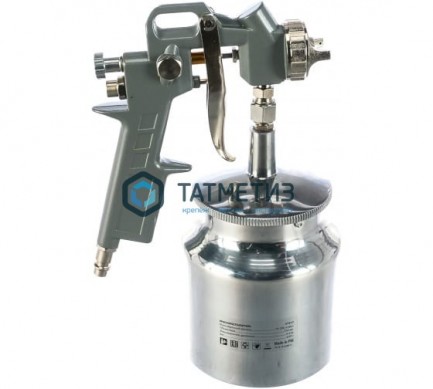 Краскопульт пневмат. с нижним бачком V=1, 0 л + сопла диаметром 1.2, 1.5 и 1.8 мм MATRIX |  «ТАТМЕТИЗ» Краскопульт пневмат. с нижним бачком V=1, 0 л + сопла диаметром 1.2, 1.5 и 1.8 мм MATRIX -  магазин крепежа «ТАТМЕТИЗ»