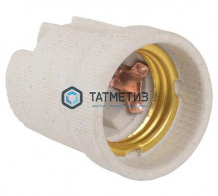 Эл.патрон Е27 керам. подвесной, ИЭК |  «ТАТМЕТИЗ» Эл.патрон Е27 керам. подвесной, ИЭК -  магазин крепежа «ТАТМЕТИЗ»