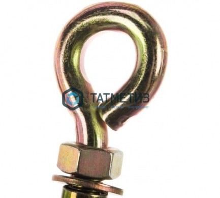 Анкерный болт с кольцом 16х130  ( 10шт/уп) КК |  «ТАТМЕТИЗ» Анкерный болт с кольцом 16х130  ( 10шт/уп) КК -  магазин крепежа «ТАТМЕТИЗ»