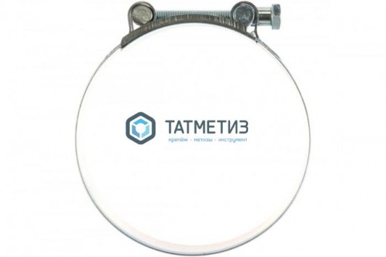 Хомут силовой, тип ROBUST, цинк,140-148 мм |  «ТАТМЕТИЗ» Хомут силовой, тип ROBUST, цинк,140-148 мм -  магазин крепежа «ТАТМЕТИЗ»