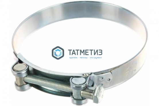 Хомут силовой, тип ROBUST, цинк,140-148 мм |  «ТАТМЕТИЗ» Хомут силовой, тип ROBUST, цинк,140-148 мм -  магазин крепежа «ТАТМЕТИЗ»