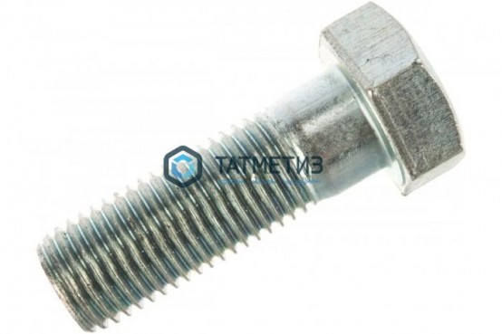 Болт М24 х240 КП 8.8 DIN 931 / ГОСТ 7805 оц.  (уп 25кг / 27 шт)* |  «ТАТМЕТИЗ» Болт М24 х240 КП 8.8 DIN 931 / ГОСТ 7805 оц.  (уп 25кг / 27 шт)* -  магазин крепежа «ТАТМЕТИЗ»