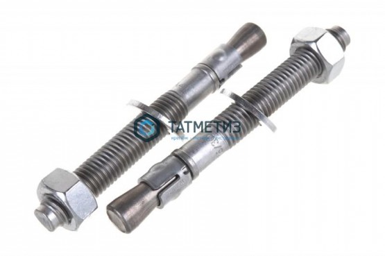 Анкер клиновой MKT B А4 M12-15-30/110 |  «ТАТМЕТИЗ» Анкер клиновой MKT B А4 M12-15-30/110 -  магазин крепежа «ТАТМЕТИЗ»