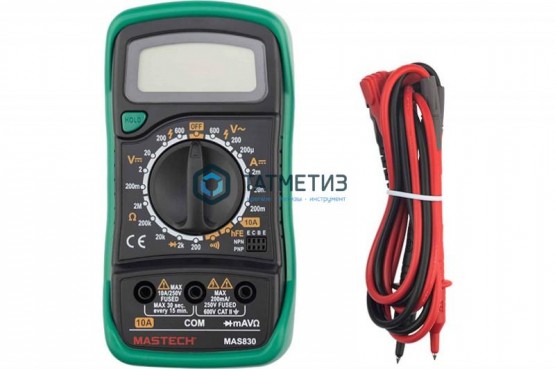 Мультиметр портативный МAS830 MASTECH |  «ТАТМЕТИЗ» Мультиметр портативный МAS830 MASTECH -  магазин крепежа «ТАТМЕТИЗ»