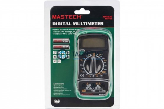 Мультиметр портативный МAS830 MASTECH |  «ТАТМЕТИЗ» Мультиметр портативный МAS830 MASTECH -  магазин крепежа «ТАТМЕТИЗ»