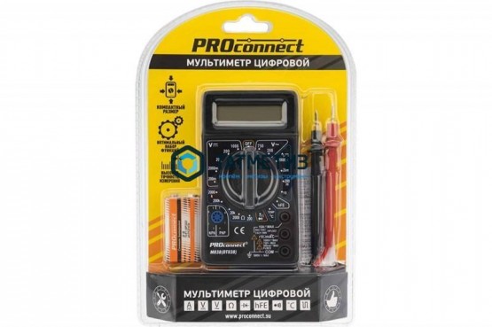 Мультиметр портативный М838 Proconnect |  «ТАТМЕТИЗ» Мультиметр портативный М838 Proconnect -  магазин крепежа «ТАТМЕТИЗ»