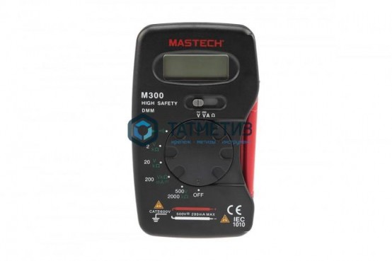 Портативный мультиметр M300 MASTECH |  «ТАТМЕТИЗ» Портативный мультиметр M300 MASTECH -  магазин крепежа «ТАТМЕТИЗ»