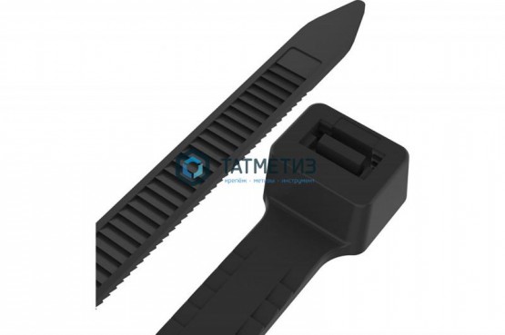 Хомут-стяжка нейлон  500 х 7,6  (100 шт/уп)  REXANT черный |  «ТАТМЕТИЗ» Хомут-стяжка нейлон  500 х 7,6  (100 шт/уп)  REXANT черный -  магазин крепежа «ТАТМЕТИЗ»