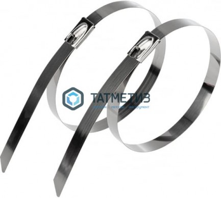 Хомут-стяжка стальной 400 х 4, 6 (50) REXANT |  «ТАТМЕТИЗ» Хомут-стяжка стальной 400 х 4, 6 (50) REXANT -  магазин крепежа «ТАТМЕТИЗ»