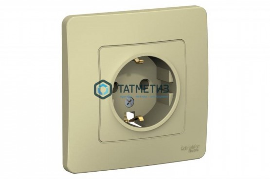 Розетка 1-м ОП BLANCA 16А 250В с заземл. бел., без шторок, с изолирующей пластиной |  «ТАТМЕТИЗ» Розетка 1-м ОП BLANCA 16А 250В с заземл. бел., без шторок, с изолирующей пластиной -  магазин крепежа «ТАТМЕТИЗ»