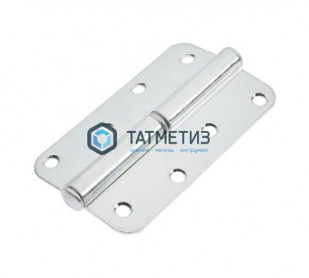 Петля накладная ПН1-110 левая, цинк |  «ТАТМЕТИЗ» Петля накладная ПН1-110 левая, цинк -  магазин крепежа «ТАТМЕТИЗ»