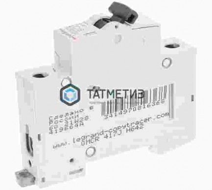 Выключатель автоматический 1п 16А С Rx3 4,5ka Legrand |  «ТАТМЕТИЗ» Выключатель автоматический 1п 16А С Rx3 4,5ka Legrand -  магазин крепежа «ТАТМЕТИЗ»