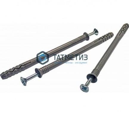 Дюбель-гвоздь  8х120 потай (50 шт/уп) DAXMER |  «ТАТМЕТИЗ» Дюбель-гвоздь  8х120 потай (50 шт/уп) DAXMER -  магазин крепежа «ТАТМЕТИЗ»