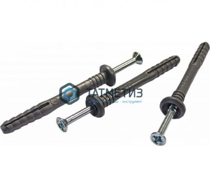 Дюбель-гвоздь  6х60 гриб (150 шт/уп) DAXMER |  «ТАТМЕТИЗ» Дюбель-гвоздь  6х60 гриб (150 шт/уп) DAXMER -  магазин крепежа «ТАТМЕТИЗ»