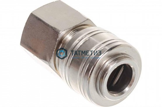 Муфта универсальная быстросъемная ("мама"), внутренняя резьба 1/2", 1 шт.// STELS |  «ТАТМЕТИЗ» Муфта универсальная быстросъемная ("мама"), внутренняя резьба 1/2", 1 шт.// STELS -  магазин крепежа «ТАТМЕТИЗ»