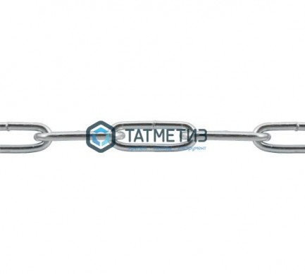 Цепь DIN 763 дл.зв. оц. 5  (50 м/бух) МН / R |  «ТАТМЕТИЗ» Цепь DIN 763 дл.зв. оц. 5  (50 м/бух) МН / R -  магазин крепежа «ТАТМЕТИЗ»