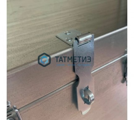 Накладка дверная НД1 (L-125 мм), цинк |  «ТАТМЕТИЗ» Накладка дверная НД1 (L-125 мм), цинк -  магазин крепежа «ТАТМЕТИЗ»