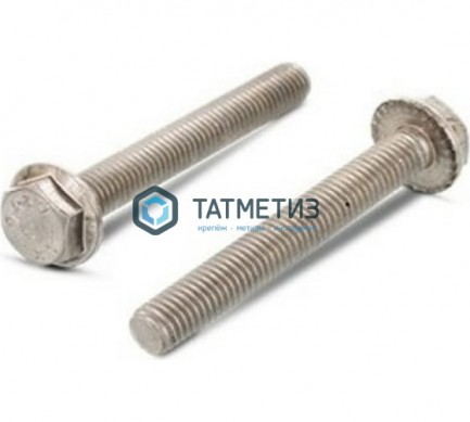 Болт с фланцем DIN 6921 М 8 х 50  КП 8.8 |  «ТАТМЕТИЗ» Болт с фланцем DIN 6921 М 8 х 50  КП 8.8 -  магазин крепежа «ТАТМЕТИЗ»