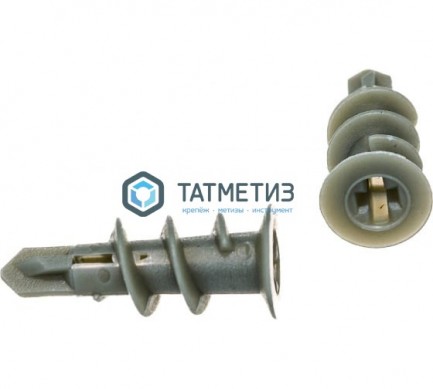 Дюбель Дрива пластик, со сверлом 14х32  (100 шт/уп) КК |  «ТАТМЕТИЗ» Дюбель Дрива пластик, со сверлом 14х32  (100 шт/уп) КК -  магазин крепежа «ТАТМЕТИЗ»