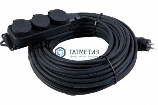 Удлинитель силовой с/з, КГ, 3500 Вт, 3-гнезда, 50м Атом Атлант |  «ТАТМЕТИЗ» Удлинитель силовой с/з, КГ, 3500 Вт, 3-гнезда, 50м Атом Атлант -  магазин крепежа «ТАТМЕТИЗ»