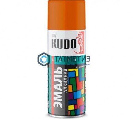 Краска аэроз. KUDO 520 мл. №1019  ОРАНЖЕВАЯ  RAL 2004 |  «ТАТМЕТИЗ» Краска аэроз. KUDO 520 мл. №1019  ОРАНЖЕВАЯ  RAL 2004 -  магазин крепежа «ТАТМЕТИЗ»