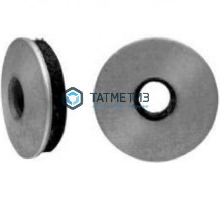 Шайба кровельная EPDM черный 2,5мм  5,5х14 (25 000 шт/уп) IZ |  «ТАТМЕТИЗ» Шайба кровельная EPDM черный 2,5мм  5,5х14 (25 000 шт/уп) IZ -  магазин крепежа «ТАТМЕТИЗ»