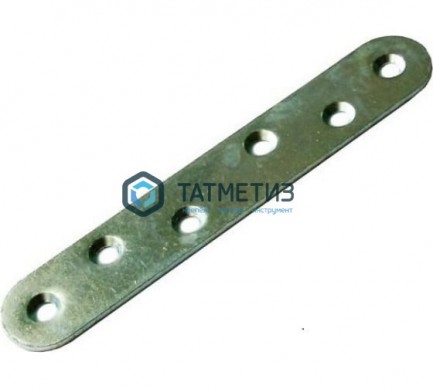 Пластина крепежная  ПК 120 мм, цинк |  «ТАТМЕТИЗ» Пластина крепежная  ПК 120 мм, цинк -  магазин крепежа «ТАТМЕТИЗ»
