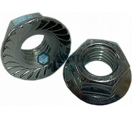 Гайка  М12 DIN 6923 А2-70 с фланцем |  «ТАТМЕТИЗ» Гайка  М12 DIN 6923 А2-70 с фланцем -  магазин крепежа «ТАТМЕТИЗ»
