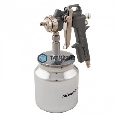 Краскораспылитель пневмат. с нижним бачком V=0,75 л, сопла диаметром 1.2, 1.5 и 1.8 мм// Matrix |  «ТАТМЕТИЗ» Краскораспылитель пневмат. с нижним бачком V=0,75 л, сопла диаметром 1.2, 1.5 и 1.8 мм// Matrix -  магазин крепежа «ТАТМЕТИЗ»