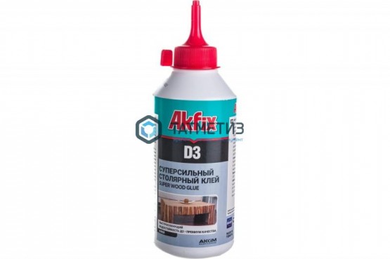 Столярный клей  500 гр D3 Akfix (12) |  «ТАТМЕТИЗ» Столярный клей  500 гр D3 Akfix (12) -  магазин крепежа «ТАТМЕТИЗ»