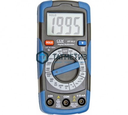 Мультиметр цифровой DT-912 CEM -  магазин крепежа «ТАТМЕТИЗ»