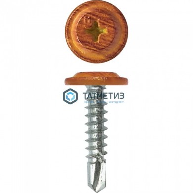 Саморез п/ш остр. 4,2x25 Сосна (500 шт/уп) Daxmer Printech |  «ТАТМЕТИЗ» Саморез п/ш остр. 4,2x25 Сосна (500 шт/уп) Daxmer Printech -  магазин крепежа «ТАТМЕТИЗ»