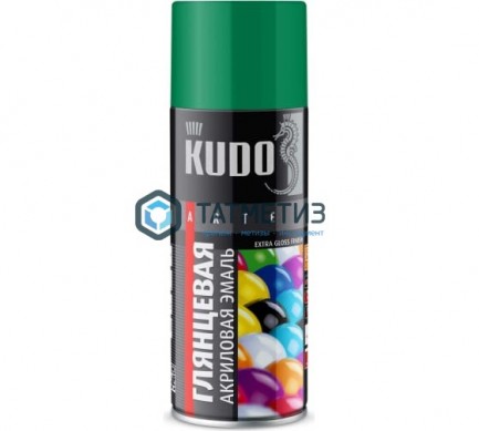 Краска аэроз. KUDO 520 мл. №1006  СВЕТЛО-ЗЕЛЕНАЯ  RAL 6024 |  «ТАТМЕТИЗ» Краска аэроз. KUDO 520 мл. №1006  СВЕТЛО-ЗЕЛЕНАЯ  RAL 6024 -  магазин крепежа «ТАТМЕТИЗ»